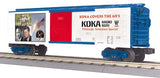 MTH Railking 30-74464 KDKA Pittsburgh Radio Station 1960s  RailKing Box Car O SCALE limited NEW