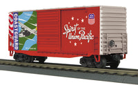 MTH 30-74924 Union Pacific UP Spirit of the Union Pacific Coast Guard 40' High Cube Boxcar