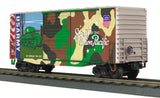 MTH 30-74928 Union Pacific UP (Army - Spirit of Union Pacific) 40’ High Cube Box Car -  Car No. 1942 O scale new