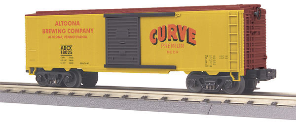 MTH 33-7412 Altoona Brewing Company Curve Beer Boxcar O-Scale