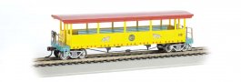 Bachmann 16602 Ringing Bros and Barnum & Bailey Open Sided Excursion Car HO SCALE