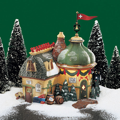 Department 56 North Pole Series 56.56703 Cold Care Clinic