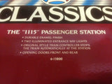 Lionel 6-13800 #1115 Operating Passenger Station Tinplate Cream/Red