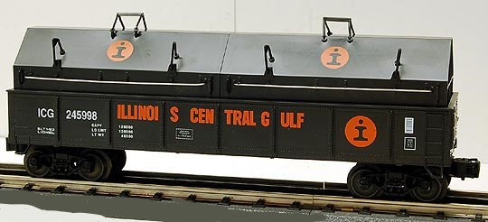 Lionel 6-17404 Illinois Central Gulf ICG Gondola with Coil Covers