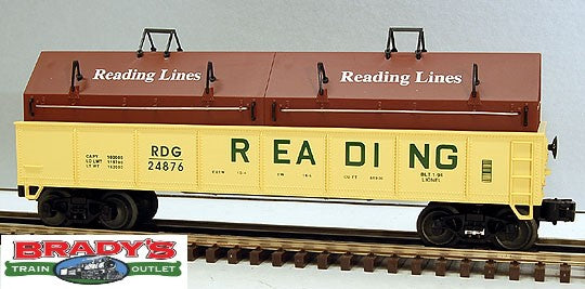 Lionel 6-17405 Reading Railroad Gondola w/Coil Covers