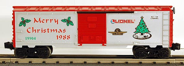 Lionel 6-19904 Christmas Boxcar 1988