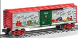 Lionel 6-29976 2012 O GAUGE CHRISTMAS BOXCAR (MADE IN USA) O SCALE NEW