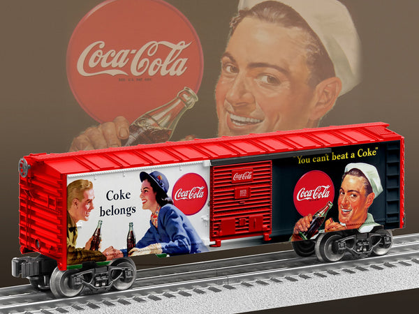 Lionel 6-83782 Coca-Cola Military Heritage Boxcar #3 BF