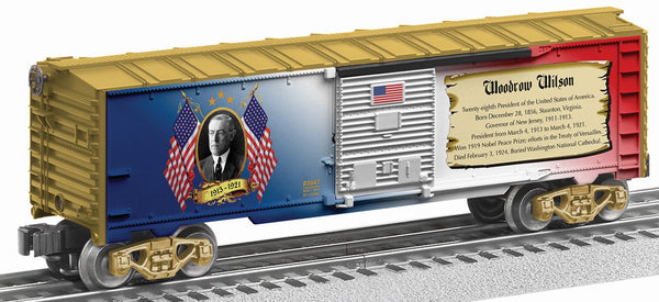 Lionel 6-83947 Woodrow Wilson Presidential Boxcar O-Scale