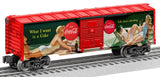 Lionel 6-84612 Coca-Cola Vintage Pin-Up Girls Boxcar