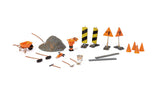 Woodland Scenics WDSA1851 Road Crew Details HO Scale