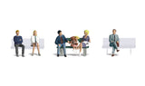 Woodland Scenics WDSA1861 Bus Stop People HO Scale