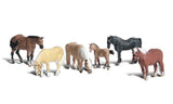 Woodland Scenics WDSA1862 Farm Horses Figures HO Scale