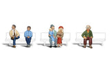 Woodland Scenics WDSA1873 Passengers Scale Figures HO Scale