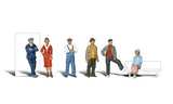 Woodland Scenics WDSA1874 Casual People HO Scale