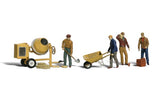 Woodland Scenics WDS1901 Masonry Workers HO Scale