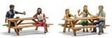 Woodland Scenics WDSA1939 Outdoor Dining HO Figures