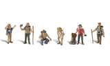 Woodland Scenics WDSA1944 Take A Hike HO Figures