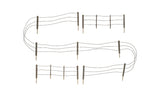 Woodland Scenics WDS A2980 WDS2980 Barbed Wire Fence - HO Scale