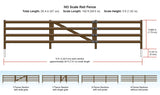 Woodland Scenics WDSA2982 Rail Fence HO Scale