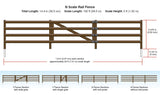 Woodland Scenics A2992 Rail Fence N Scale