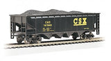 Bachmann 17618 CSX 40' Quad Hopper w/load HO Scale