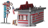 Side view of Miss Molly's diner