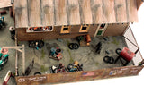 Woodland Scenics BR5846 Deuce's Bike Shop Built-&-Ready O Scale