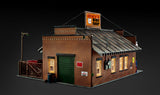 Woodland Scenics BR5846 Deuce's Bike Shop Built-&-Ready O Scale
