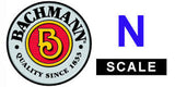 Bachmann 24020 Durango & Silverton 0-6-0 Steam Locomotive Train Set N SCALE