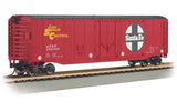 Bachmann 18016 Santa Fe 50' Plug Door Boxcar #152086 HO Scale NEW