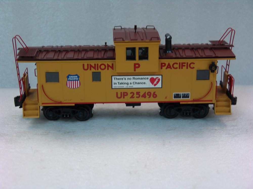 K-Line K613-2111 Union Pacific Extended Vision Caboose K-Line K613-2111 Union Pacific Extended Vision Caboose