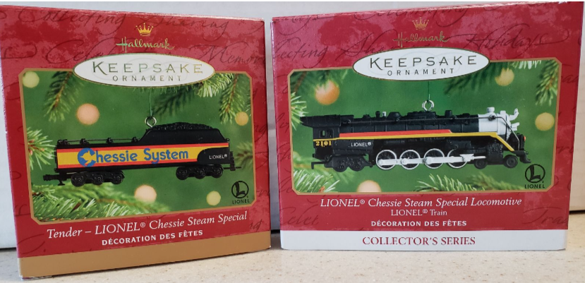 Lionel chessie sales flyer train set