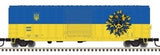 Atlas 50006268 Ukraine Relief UKR 40' Boxcar N SCALE
