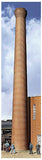 Walthers 933-3728 Two Brick Smokestacks Cornerstone HO Kit