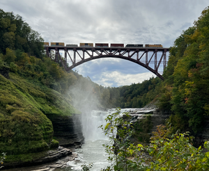Series-- Exploring Railroad History:  Letchworth State Park (near Rochester, NY)