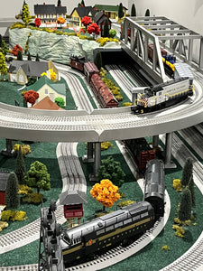 Train Layout by Don Matija