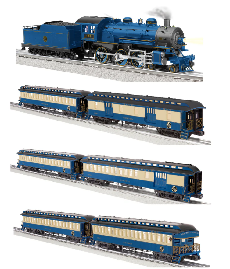 All About our Custom Run Lionel Legacy CNJ Blue Comet Consist!