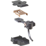 Kadee No. 5 Magnematic Couplers Two Pair (4 total) Metal Couplers with Gearboxes - Medium (9/32") Centerset Shank HO SCALE