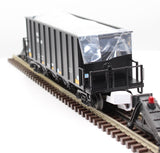 Atlas 3001461-3 BESSEMER & LAKE ERIE Rapid Discharge Hopper PREMIER Black/White O Scale Like New