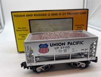 MTH Railking 30-7527 Union Pacific Ore Car - Silver w/herald O SCALE Like New
