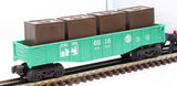 K-Line K-6516 TCA Toy Train Museum Gondola w/Crates O SCALE Like New