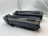 Williams SN-200 Baltimore Ohio B&O Baldwin Sharks Power & Dummy diesel locomotive set O SCALE Like New