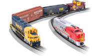 Bachmann 00501 Santa Fe Digital Commander Deluxe Train Set --Control Two Locos at Same time! HO SCALE NEW