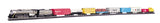 Bachmann 00614 UNION PACIFIC GREYHOUND 4-8-4 OVERLAND LIMITED HO SCALE NEW