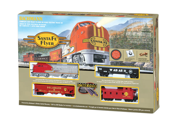 Bachmann 00647 SANTA FE FLYER  Train Set HO SCALE NEW