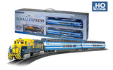 Bachmann 00765 Denali Express Princess Cruises Alaska Railroad Passenger Train Set HO SCALE NEW