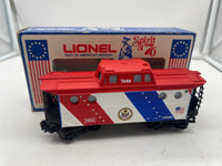 Lionel 6-7600 Spirit of 76 N5C porthole lighted caboose O SCALE Used Excellent