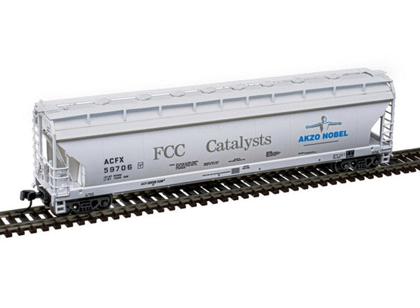 Atlas 50007332 ACFX PRESSUREAIDE COVERED HOPPER MASTER AKZO NOBEL #514