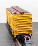 Atlas 0602-2 M-K-T 40' Stock Car Trainman O Scale Like New